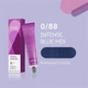 Стойкая крем-краска для волос Londa Professional Permanent Color Extra Rich Creme 0/88 Intense Blue Mix 60 мл (4064666216331) - изображение 2