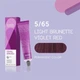 Стойкая крем-краска для волос Londa Professional Permanent Color Extra Rich Creme 5/65 Light Brunette Violet Red 60 мл (4064666216621) - изображение 2