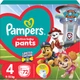 Подгузники-трусики Pampers Pants Щенячий патруль Размер 4 (9-15 кг) 72 шт (8006540863572) - изображение 1