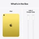 Tablet Apple iPad 11" 2025 Wi‑Fi 128 GB Yellow (MD4D4) - obraz 8
