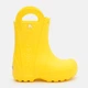 Детские резиновые сапоги для девочки Crocs Handle It Rain Boot T Yel 211056-730 22-23 (C6) Yellow (198445125898) - изображение 1