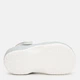 Детские кроксы-сабо для девочки Crocs Classic Iridescent Glitter CgT Whi 210985-100 23-24 (C7) White (198445120459) - изображение 6