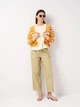 Свитер женский Zara 5802/781 S Оранжевый (05802078100027) - изображение 3