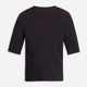 Koszulka damska bawełniana Levi's Luca Slim Tee Rib A3388-0004 M Czarna (5401157130070) - obraz 4