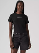 Футболка бавовняна жіноча Levi's Gr Essential Sporty Tee Ess Sport Serif A8798-0044 L Чорна (5401157978153) - зображення 1