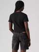 Футболка бавовняна жіноча Levi's Gr Essential Sporty Tee Ess Sport Serif A8798-0044 S Чорна (5401157862186) - зображення 2