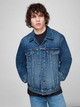 Kurtka jeansowa męska Levi's The Trucker Jacket Broadway Terrace Tru 72334-0573 2XL Niebieska (5400970991059) - obraz 3