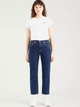 Jeansy regular fit damskie Levi's 501 Crop Salsa Stonewash 36200-0179 W28L26 Niebieskie (5400970241710) - obraz 3