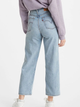 Jeansy regular fit damskie Levi's Ribcage Straight Ankle Middle Road 72693-0055 W28L29 Błękitne (5400898294294) - obraz 2