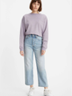 Jeansy regular fit damskie Levi's Ribcage Straight Ankle Middle Road 72693-0055 W29L27 Błękitne (5400898294300) - obraz 3