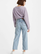 Jeansy regular fit damskie Levi's Ribcage Straight Ankle Middle Road 72693-0055 W27L27 Błękitne (5400898183932) - obraz 4