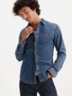 Koszula męska jeansowa Levi's Ls Battery Hm Shirt Slim Trinity Medium 86625-0052 S Niebieska (5401157262221) - obraz 3