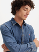 Koszula męska jeansowa Levi's Ls Battery Hm Shirt Slim Trinity Medium 86625-0052 2XL Niebieska (5401157260258) - obraz 4