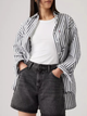 Шорти джинсові короткі жіночі Levi's High Baggy Short Wheres My Phone A9311-0003 26 Чорні (5401157224861) - зображення 6