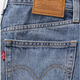 Spodenki damskie jeansowe krótkie Levi's High Baggy Short Worn Memory Short A9311-0005 29 Niebieskie (5401157248690) - obraz 8