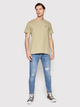 Koszulka męska bawełniana Levi's Ss Original Hm Tee Fields Of Rye Jersey 56605-0131 L Oliwkowa (5401043316373) - obraz 3
