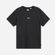 Футболка бавовняна довга чоловіча Levi's Ss Relaxed Baby Tab T Meteorite 79554-0025 L Чорна (5401105120672) - зображення 5