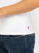 Koszulka męska bawełniana Levi's Crewneck Graphic 79681-0000 S Biały/Czarny (5400816572152) - obraz 6