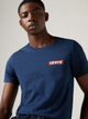 Zestaw koszulek męskich bawełnianych 2 szt Levi's 2Pk Crewneck Graphic Babytab 2Pack 79681-0034 L Biały/Niebieski (5400970991189) - obraz 5