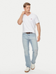 Футболка бавовняна довга чоловіча Levi's Original Hm Vneck 85641-0000 2XL Біла (5400816655633) - зображення 3