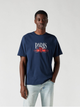 Koszulka męska bawełniana Levi's Red Tab Vintage Tee Vintage Tee 02 A0637-0129 M Granatowa (5401157368688) - obraz 1