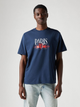 Koszulka męska bawełniana Levi's Red Tab Vintage Tee Vintage Tee 02 A0637-0129 L Granatowa (5401157520000) - obraz 3
