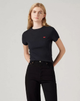 Koszulka damska bawełniana Levi's Essential Sporty Tee Rib A7419-0014 S Czarna (5401157127858) - obraz 1