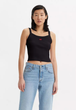 Koszulka na ramiączkach damska Levi's Essential Sporty Rib Tnk Cotton A7420-0010 XS Czarna (5401157128794) - obraz 1