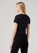 Футболка бавовняна жіноча Levi's Essential Sporty Tee Rib A7419-0014 M Чорна (5401157130612) - зображення 2
