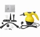 Многофункциональный ручной отпариватель Steam Cleaner Crownberg CB3141 Pro 120O ватт электрический пароочиститель для дома 9 в 1 Желтый - изображение 9