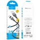 Кабель HOCO Lightning Energy silicone charging data cable X109 | 1m, 2.4A | - зображення 2