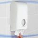 Диспенсер для складеного туалетного паперу Kimberly-Clark код 6946 Aquarius™ білий колір - зображення 4