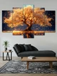 Модульна картина MAKO "Золоте дерево життя" 80x125 см MK50538 - зображення 5