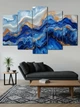 Модульная картина MAKO "Синяя глубина" 80x125 см MK50612 - изображение 5