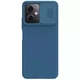 Карбонова накладка Nillkin Camshield (шторка на камеру) на Xiaomi Poco X5 5G / Redmi Note 12 5G Синій / Blue - зображення 1