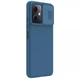 Карбонова накладка Nillkin Camshield (шторка на камеру) на Xiaomi Poco X5 5G / Redmi Note 12 5G Синій / Blue - зображення 5