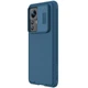 Карбоновая накладка Nillkin Camshield (шторка на камеру) для Xiaomi 12T Pro Синий / Blue - изображение 5