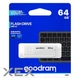 Флешка GOODRAM UME2 64GB White (UME2-0640W0R11) - изображение 3