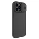 Силіконова накладка Nillkin Camshield Silky на Apple iPhone 14 Pro Max (6.7") Чорний - зображення 4