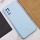 Чехол Epik Silicone Cover Full Camera (AAA) для Xiaomi Redmi Note 10 5G / Poco M3 Pro Голубой / Lilac Blue - изображение 4