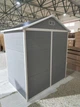 Садовый домик HOMESTAR 123х170х210 см хозблок, сарай для инвентаря пластиковый - изображение 4