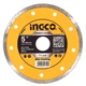 Диск алмазний кераміка 125×5,0×22,2 INGCO - зображення 1