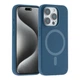 Чохол Glow Silicone Case with Magsafe для iPhone 15 Pro Max Колір Black - изображение 3