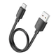 Кабель Hoco X96 Hyper 27W charging data cable Type-C(L-0.25M) Чорний - изображение 1