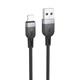 Кабель для зарядки Lightning Apple iPhone HOCO X109 Energy |3м, 2,4A| Чорний - зображення 3