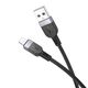 Кабель для зарядки Lightning Apple iPhone HOCO X109 Energy |3м, 2,4A| Чорний - зображення 5
