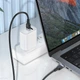 Кабель із швидкою зарядкою 60W для ноутбука та техніки 1м Type-C to Type-C HOCO X109 Energy Чорний - зображення 5