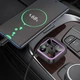 Автомобильный FM-трансмиттер модулятор с быстрой зарядкой HOCO E85 |2USB, 1Type-C PD20W+QC3.0| Черный - изображение 7