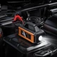 Пускозарядний пристрій бустер для авто 10000mAh з компресором HOCO QS4 Чорно-помаранчевий - зображення 5