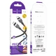 Кабель с быстрой зарядкой 2м Lightning Apple iPhone HOCO X109 Energy PD27W Черный - изображение 2